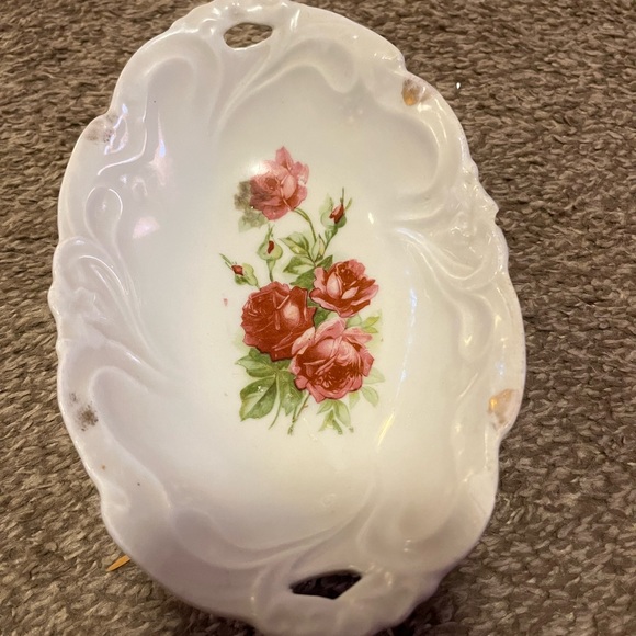 Vintage small rose bowl - Picture 2 of 4